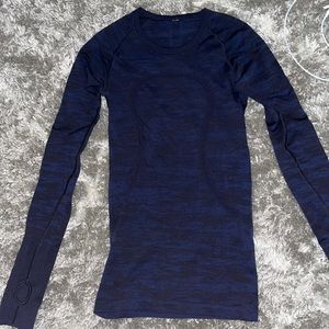 Navy blue Lululemon long sleeve